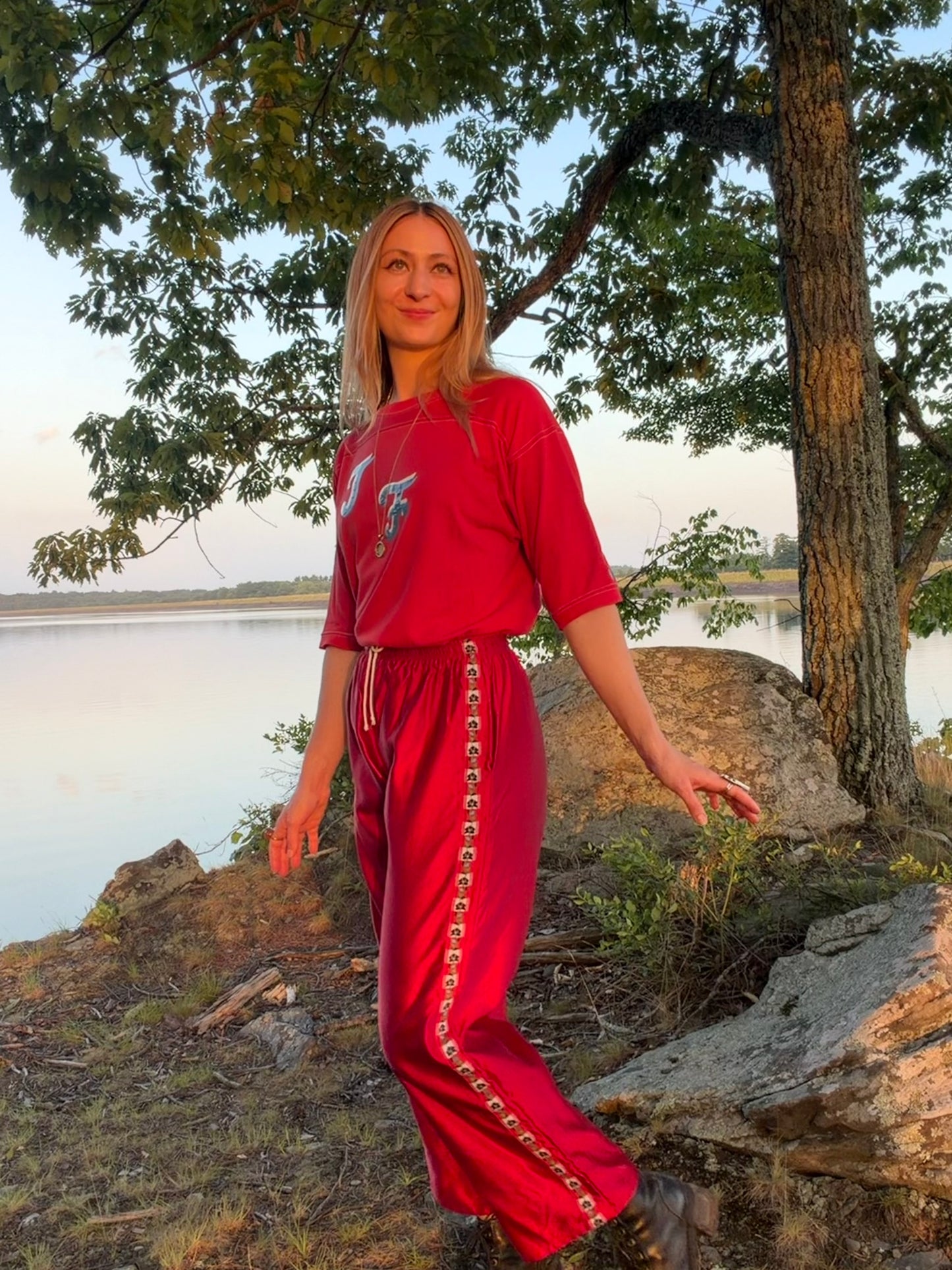 Highland Pants in Red Currant