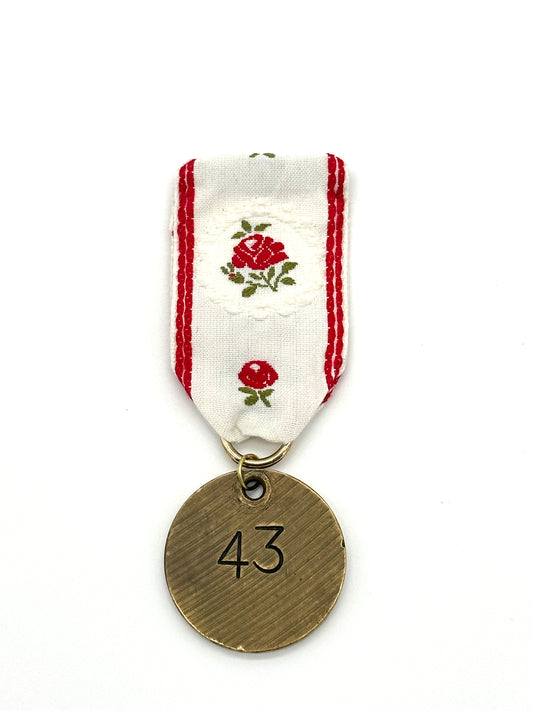 Wayside Medal with "43"