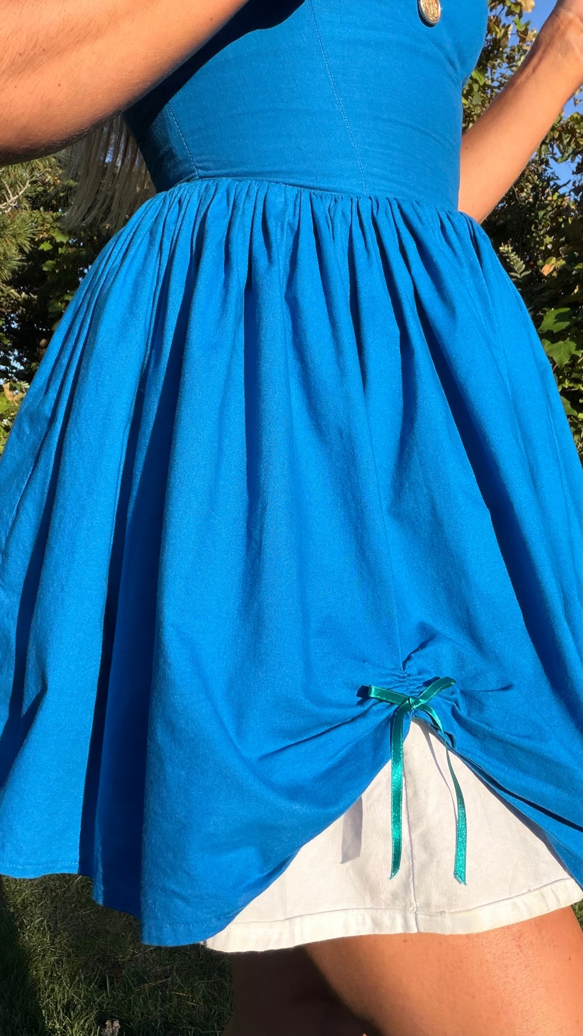 Annandale Dress in Azurine