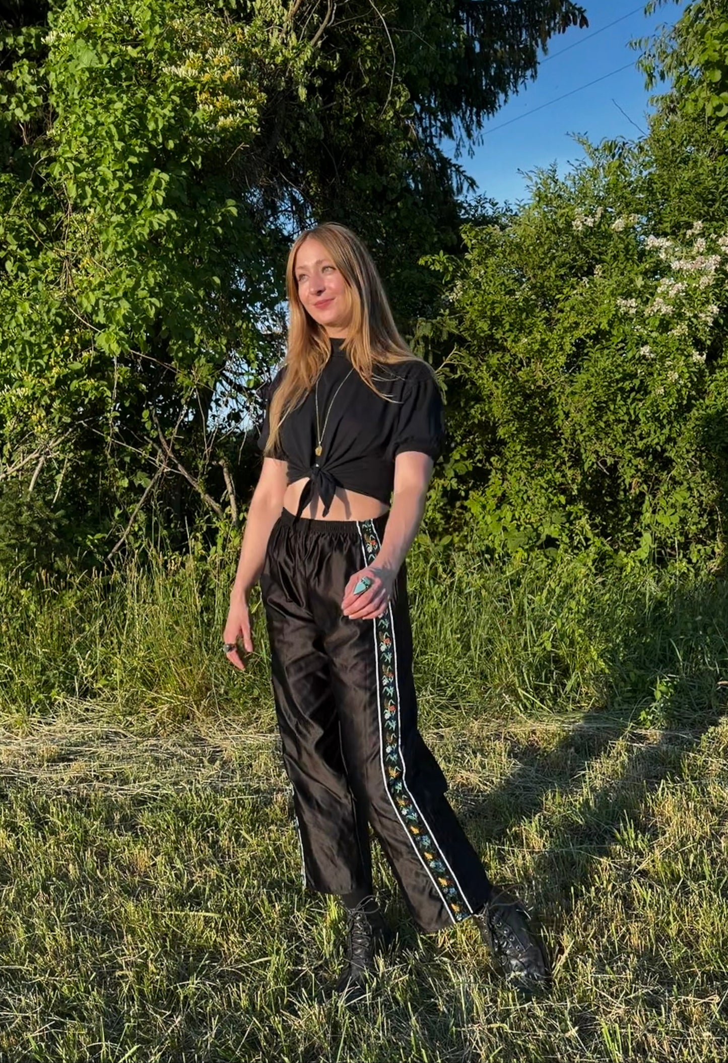 Highland Pants in Galactic Black