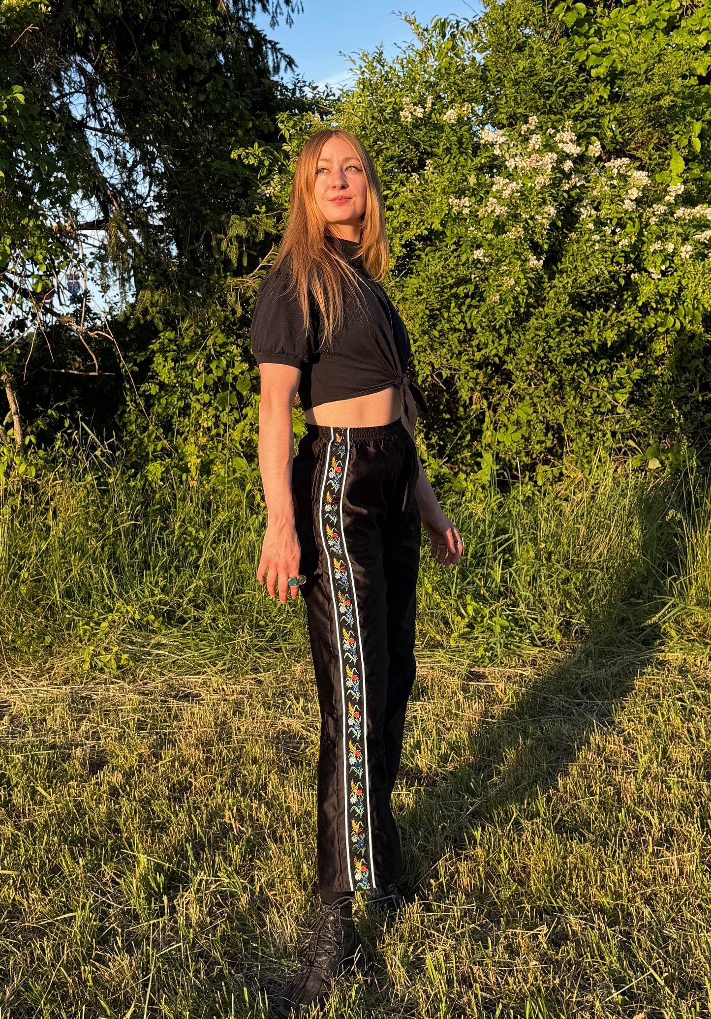Highland Pants in Galactic Black