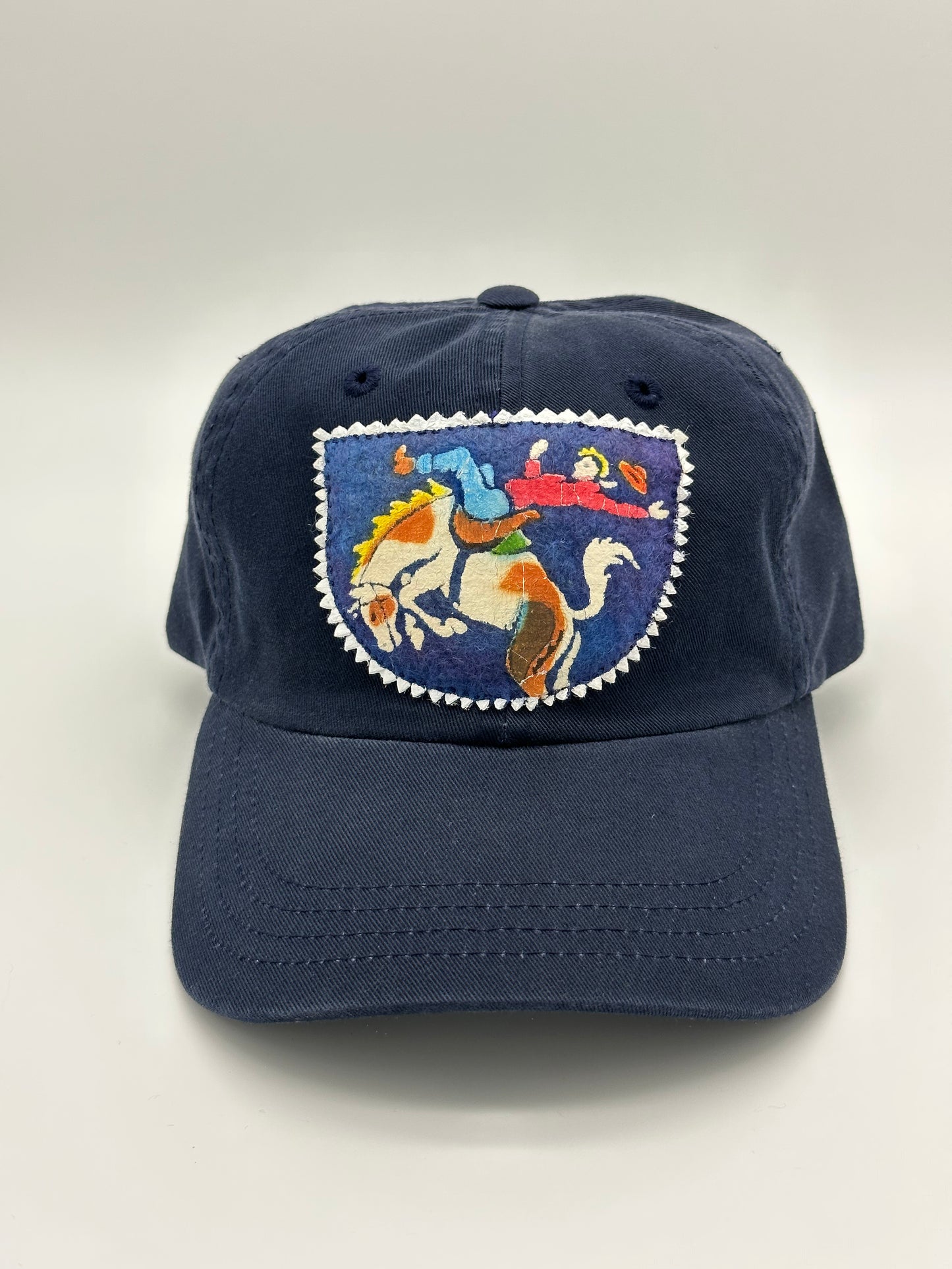 Portal Cap with Bucking Bronco