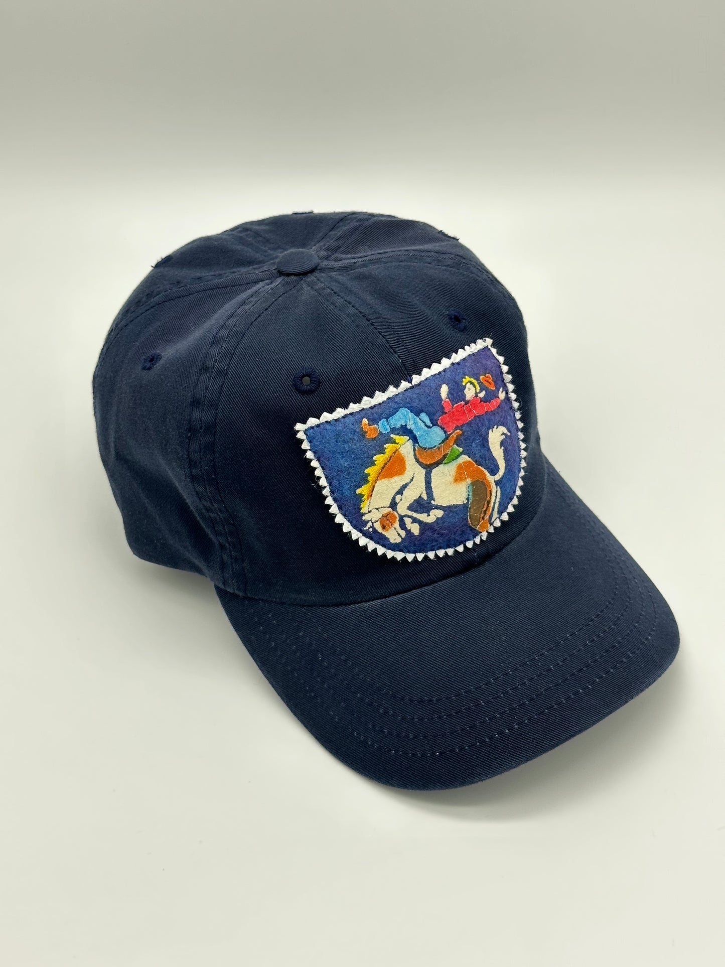 Portal Cap with Bucking Bronco