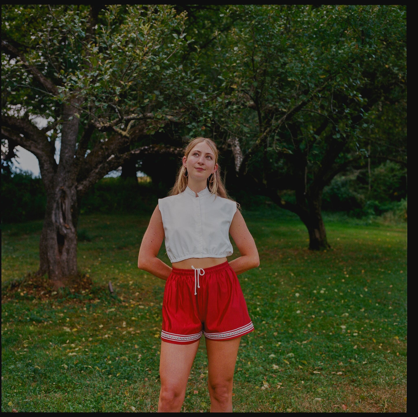 Brookdale Shorts in Red Currant