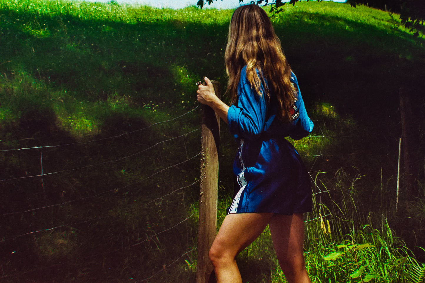 Brookdale Shorts in Deep Sky Blue