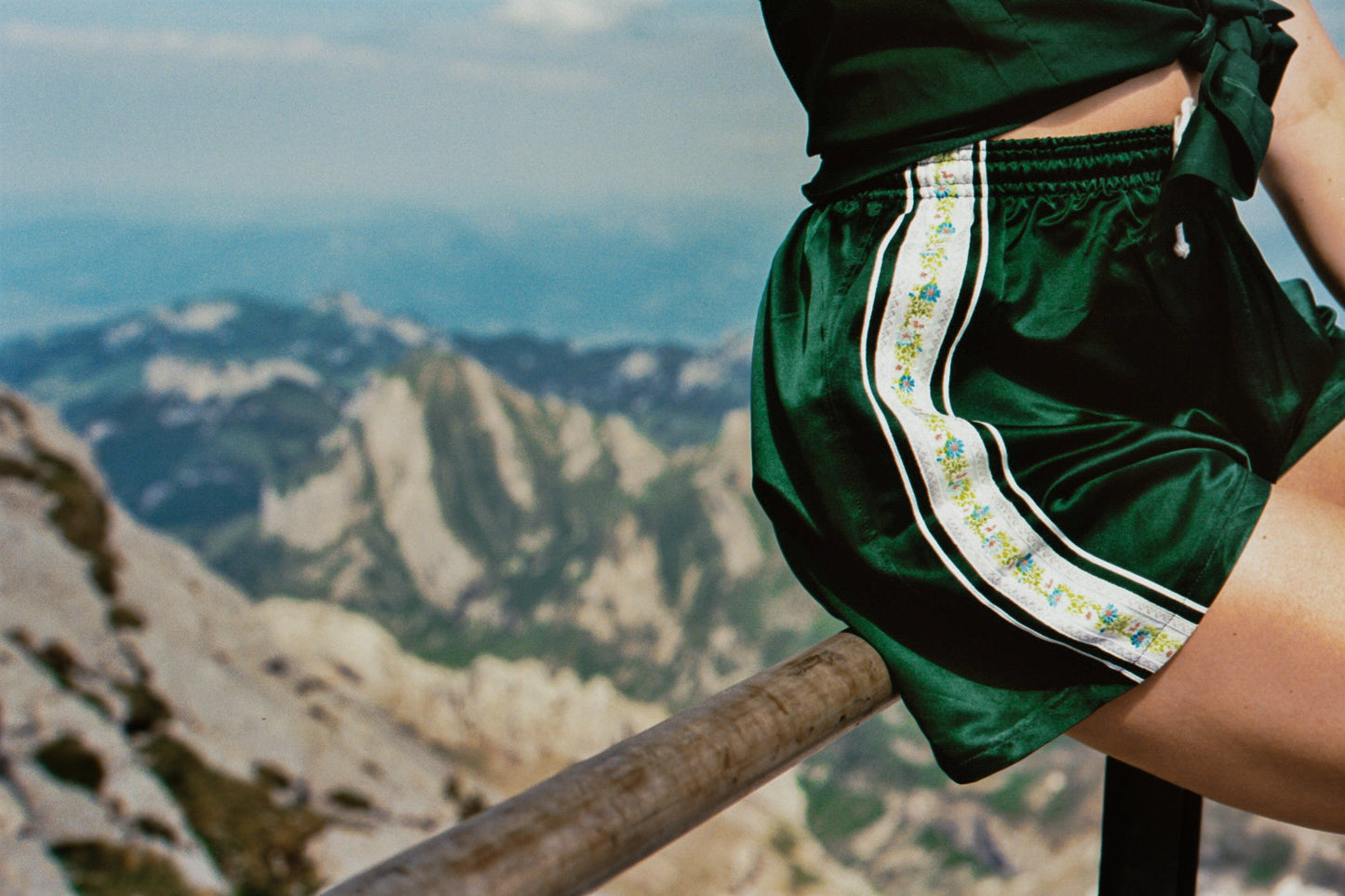 Brookdale Shorts in Forest Green