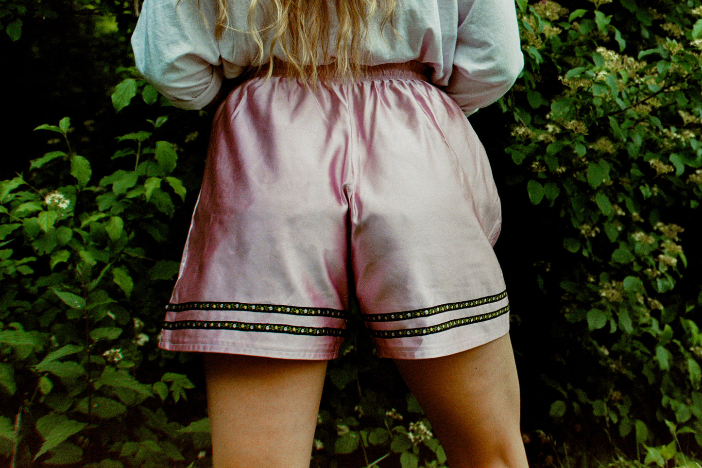 Brookdale Shorts in Lilac Heaven