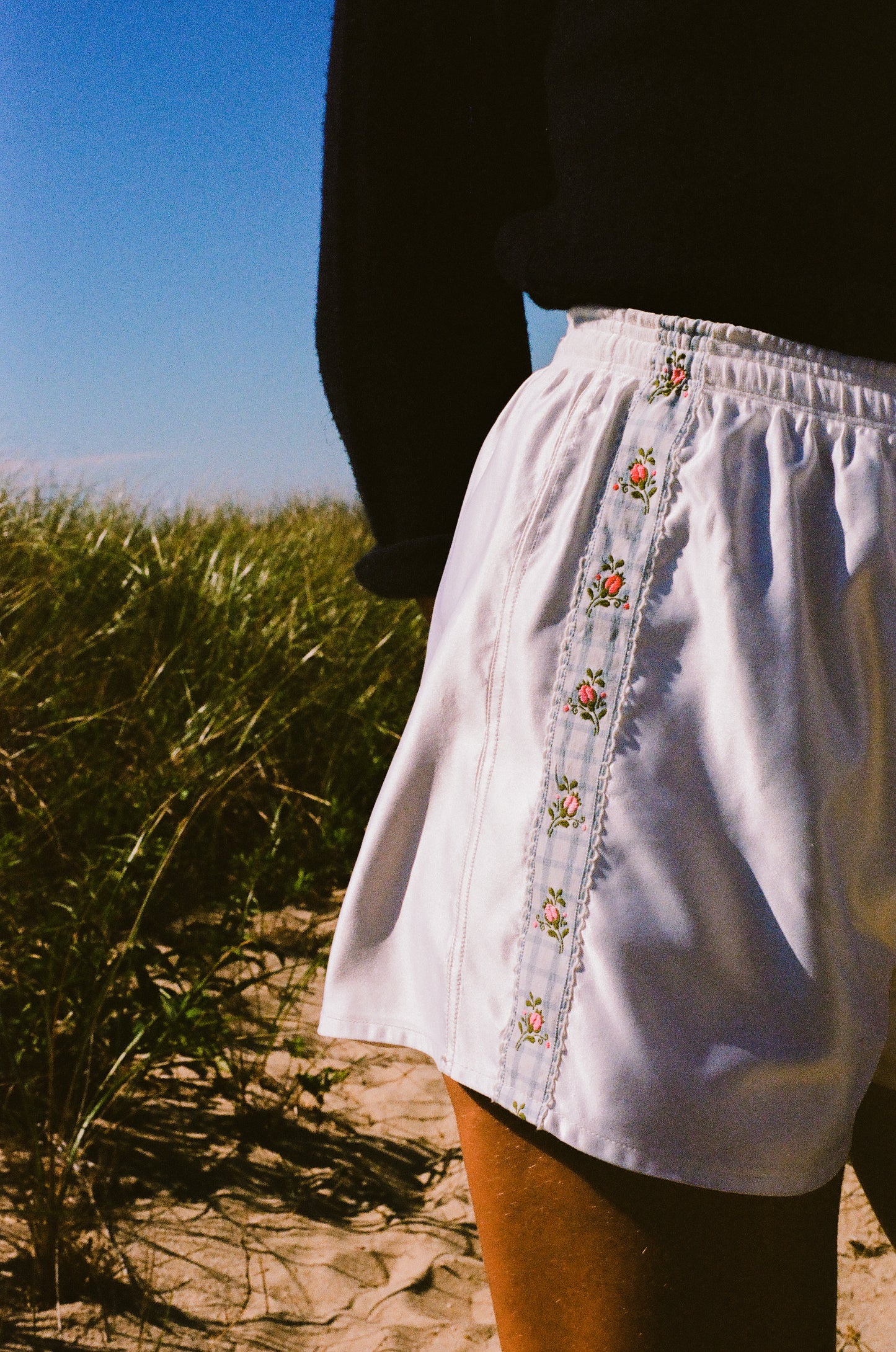 Brookdale Shorts in Alpine White