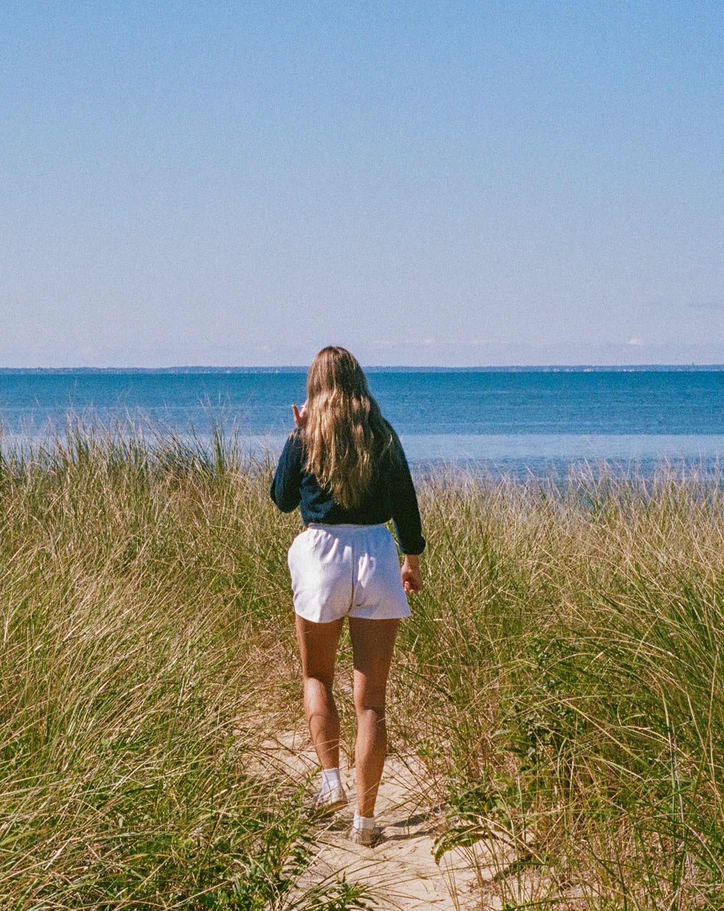 Brookdale Shorts in Alpine White